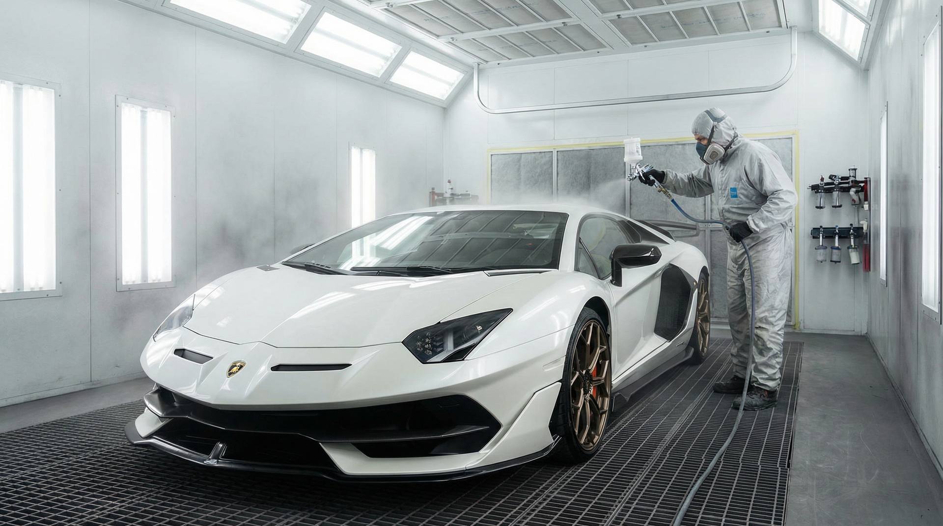 国产视频喷漆改装视频教程